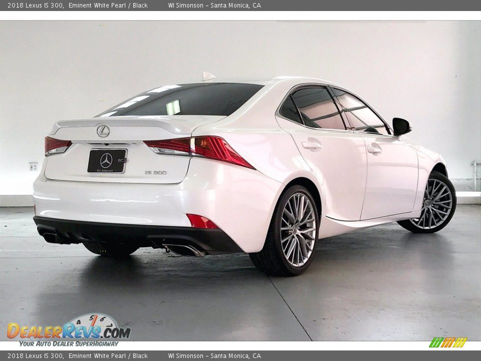 2018 Lexus IS 300 Eminent White Pearl / Black Photo #13