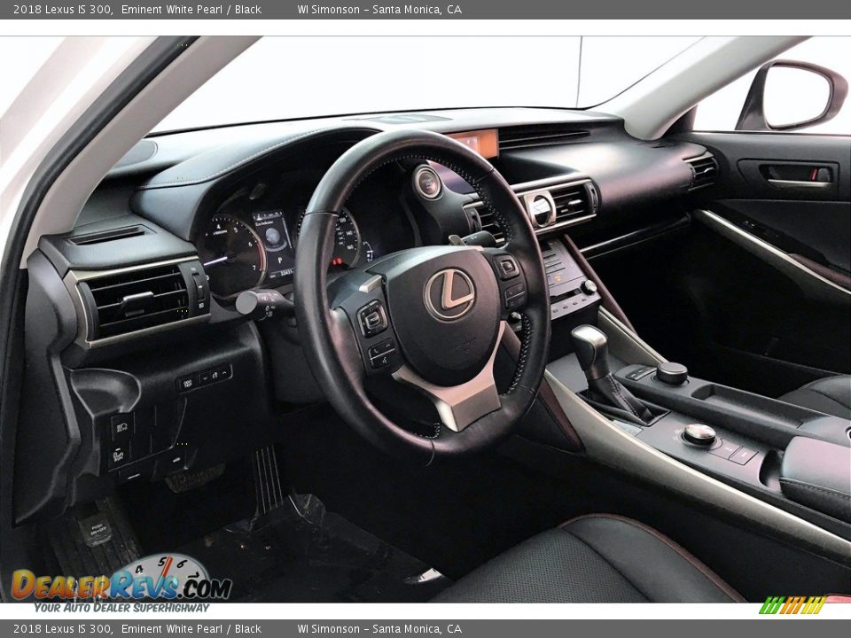 Black Interior - 2018 Lexus IS 300 Photo #14