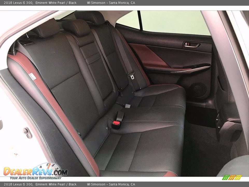 Rear Seat of 2018 Lexus IS 300 Photo #19