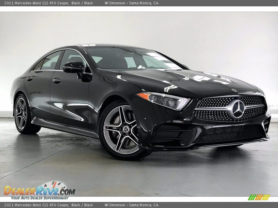 2021 Mercedes-Benz CLS 450 Coupe Black / Black Photo #12