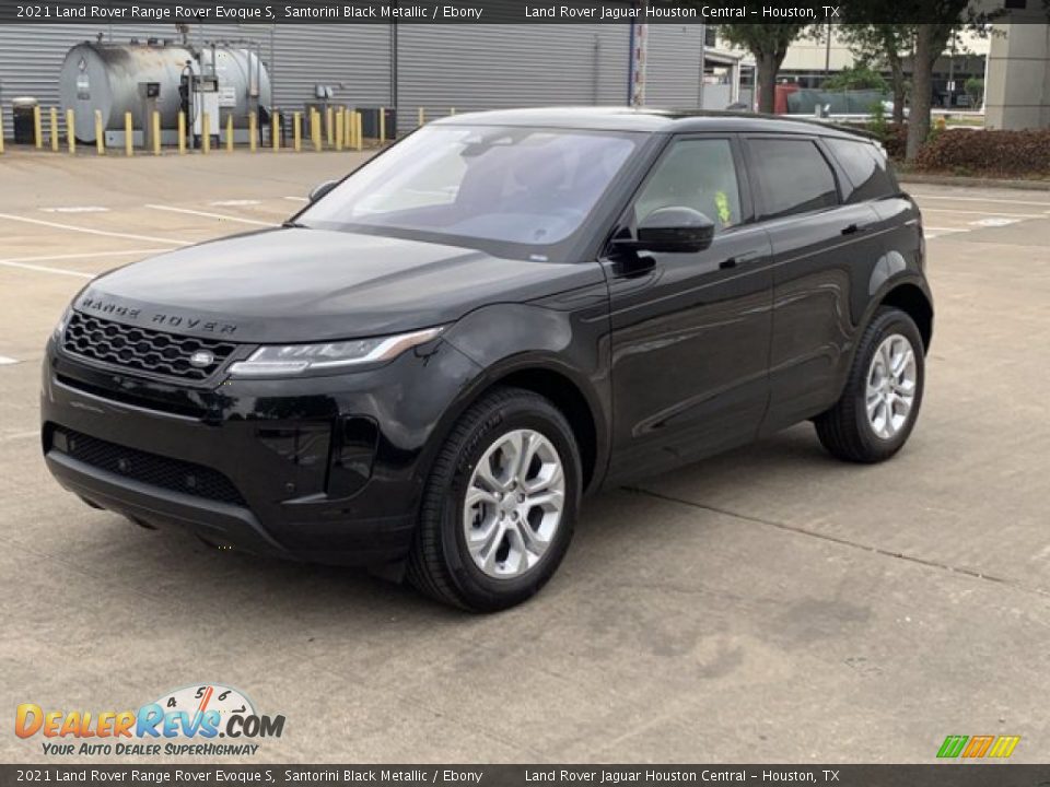 2021 Land Rover Range Rover Evoque S Santorini Black Metallic / Ebony Photo #1