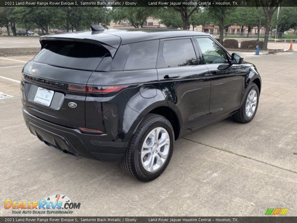 2021 Land Rover Range Rover Evoque S Santorini Black Metallic / Ebony Photo #2