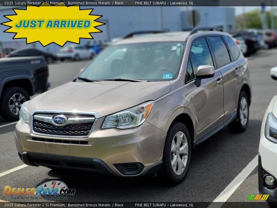 2015 Subaru Forester 2.5i Premium Burnished Bronze Metallic / Black Photo #1
