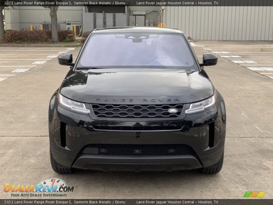 2021 Land Rover Range Rover Evoque S Santorini Black Metallic / Ebony Photo #8