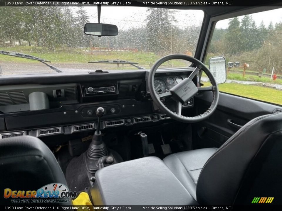 Dashboard of 1990 Land Rover Defender 110 Right Hand Drive Photo #3