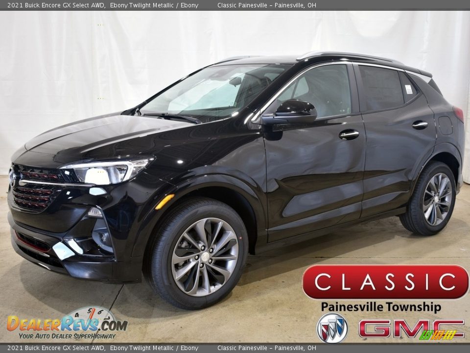 2021 Buick Encore GX Select AWD Ebony Twilight Metallic / Ebony Photo #1