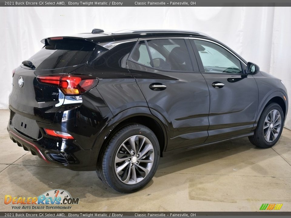 2021 Buick Encore GX Select AWD Ebony Twilight Metallic / Ebony Photo #2