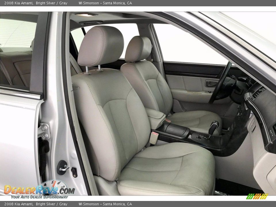 2008 Kia Amanti Bright Silver / Gray Photo #6