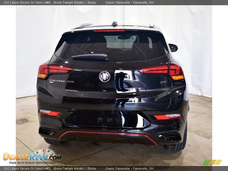 2021 Buick Encore GX Select AWD Ebony Twilight Metallic / Ebony Photo #3