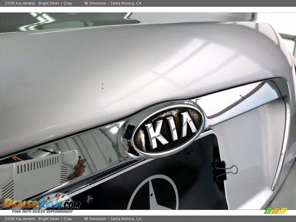 2008 Kia Amanti Bright Silver / Gray Photo #7