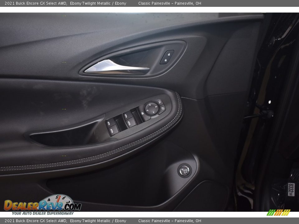 2021 Buick Encore GX Select AWD Ebony Twilight Metallic / Ebony Photo #8