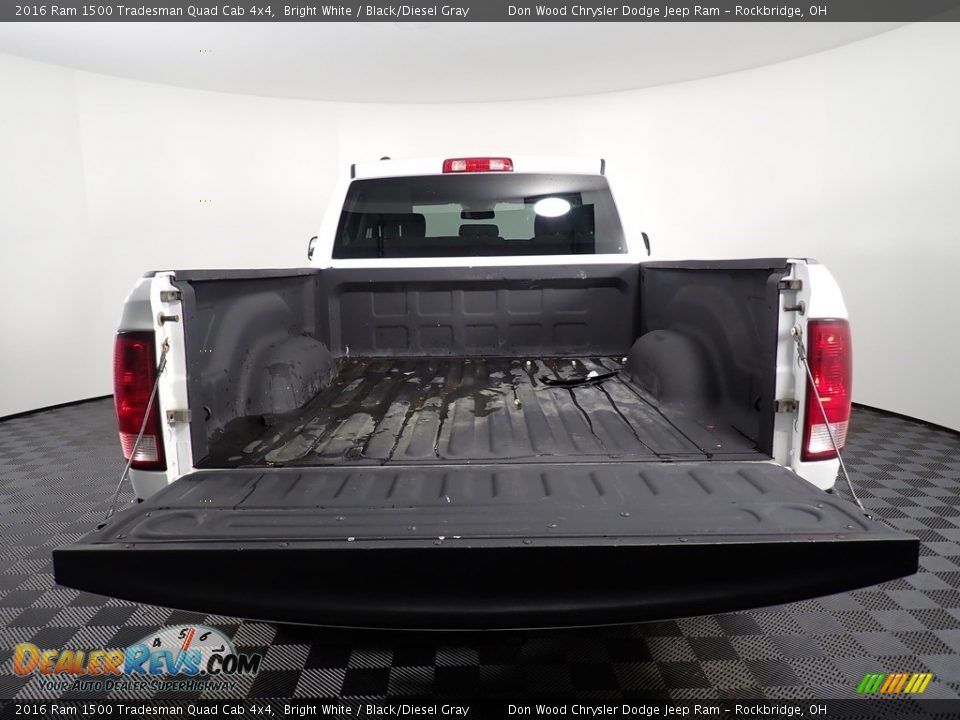 2016 Ram 1500 Tradesman Quad Cab 4x4 Bright White / Black/Diesel Gray Photo #13