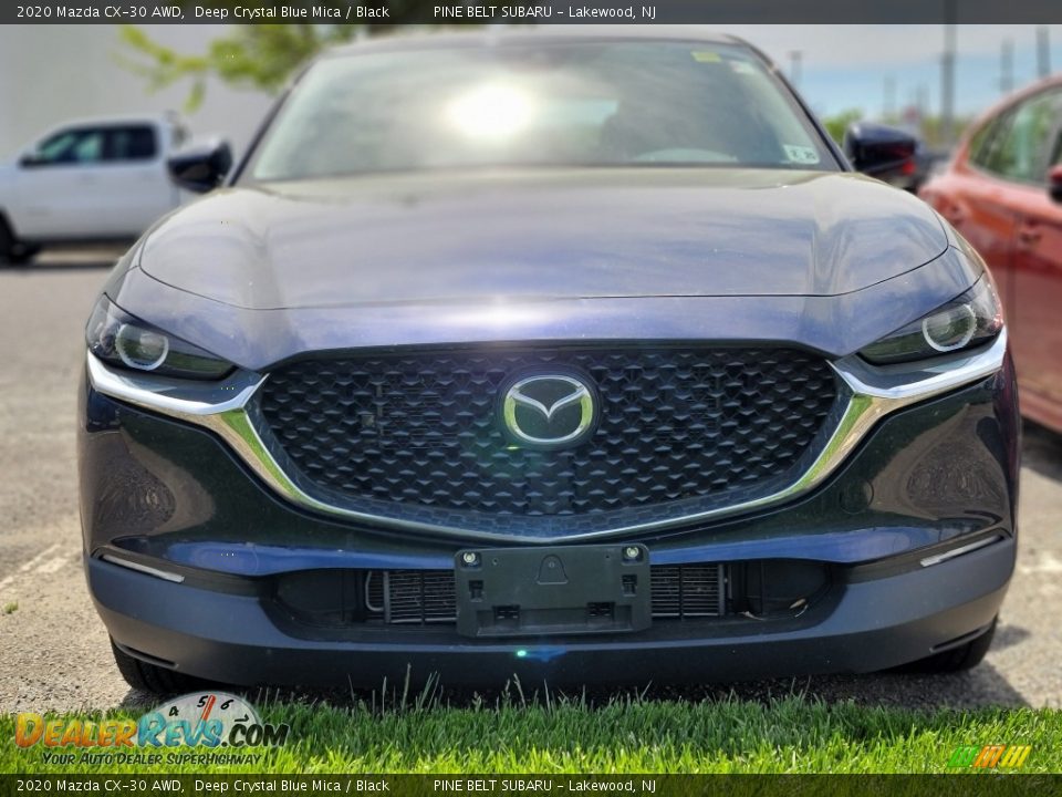 2020 Mazda CX-30 AWD Deep Crystal Blue Mica / Black Photo #2