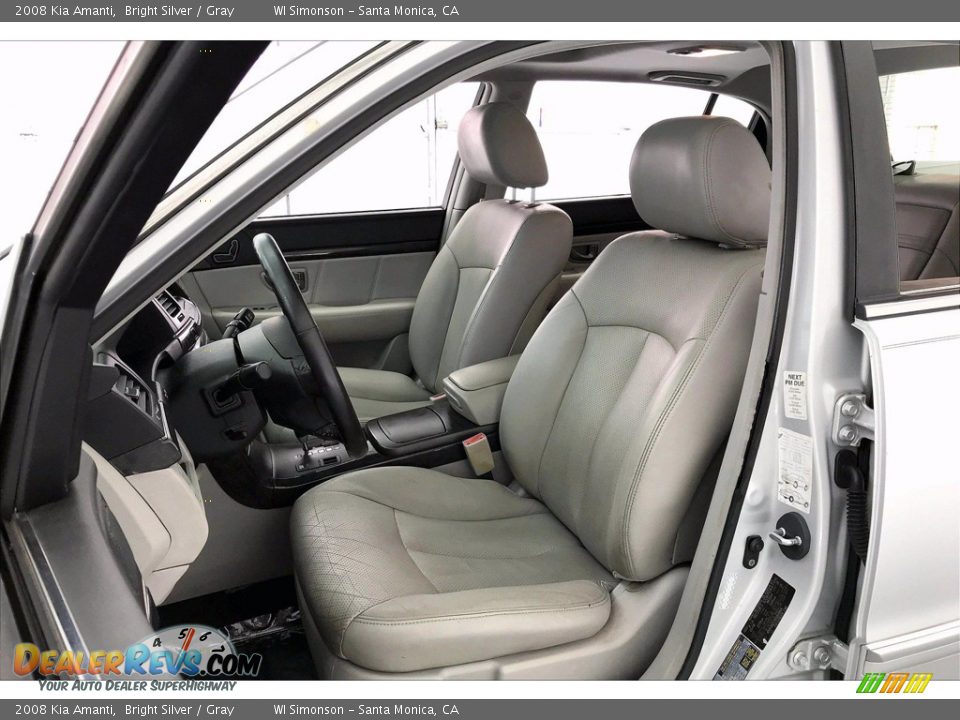 2008 Kia Amanti Bright Silver / Gray Photo #18