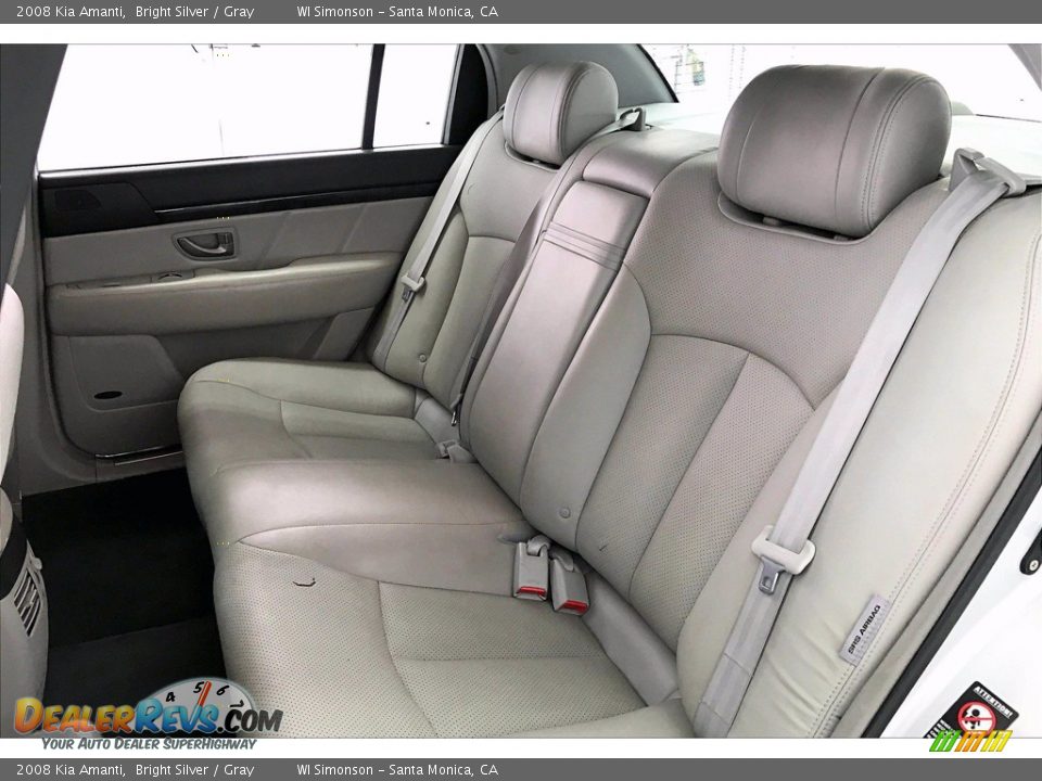 2008 Kia Amanti Bright Silver / Gray Photo #20