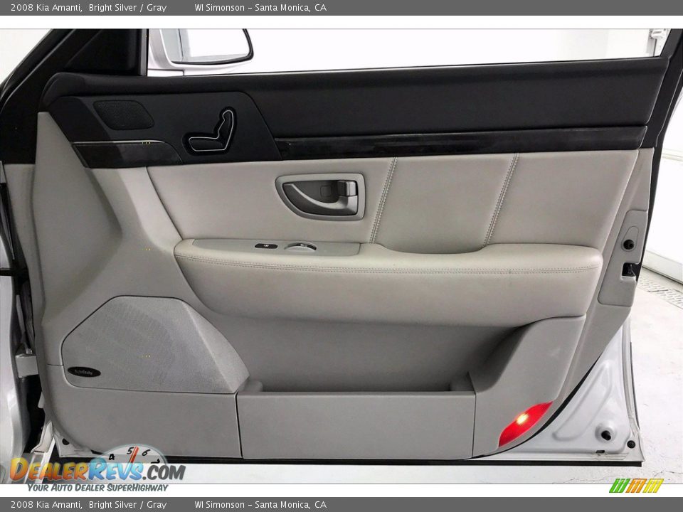 2008 Kia Amanti Bright Silver / Gray Photo #26