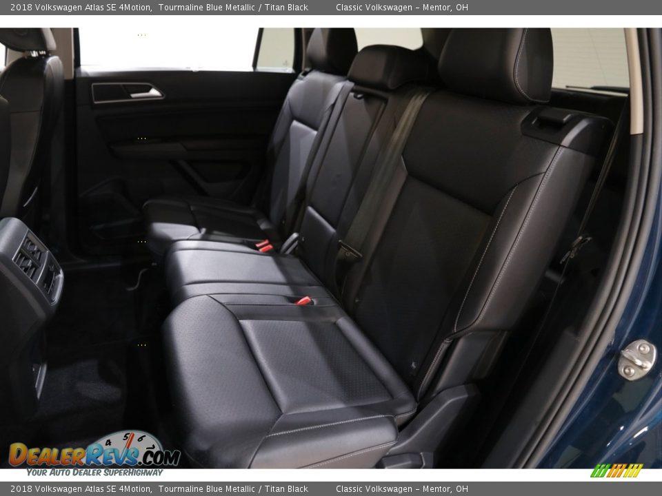 2018 Volkswagen Atlas SE 4Motion Tourmaline Blue Metallic / Titan Black Photo #15