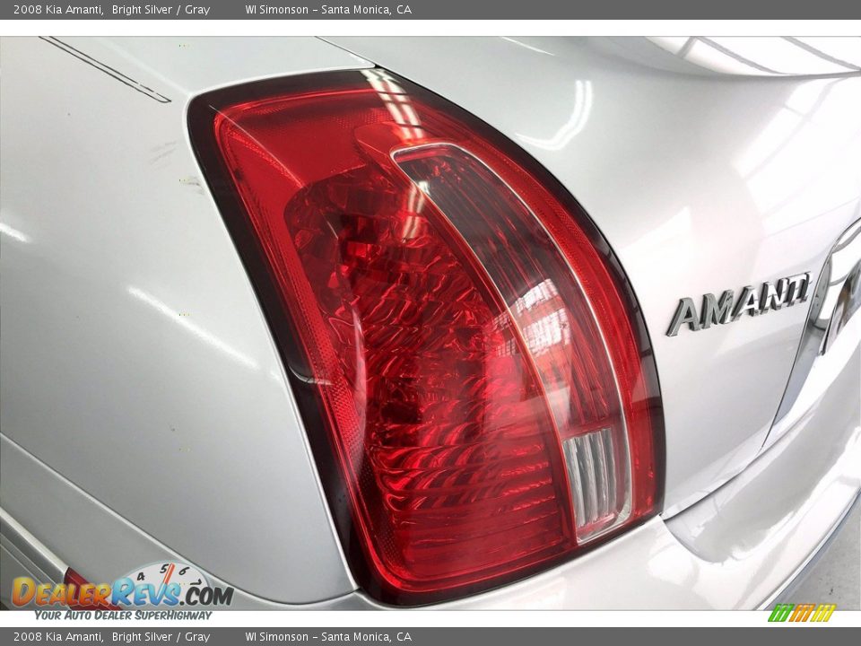 2008 Kia Amanti Bright Silver / Gray Photo #28