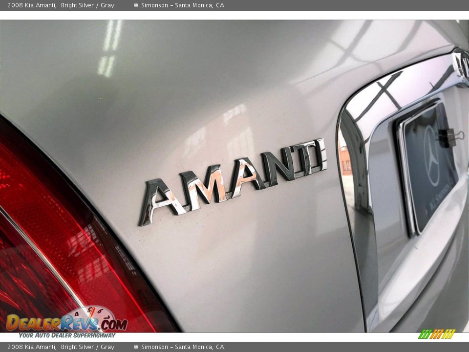 2008 Kia Amanti Bright Silver / Gray Photo #30