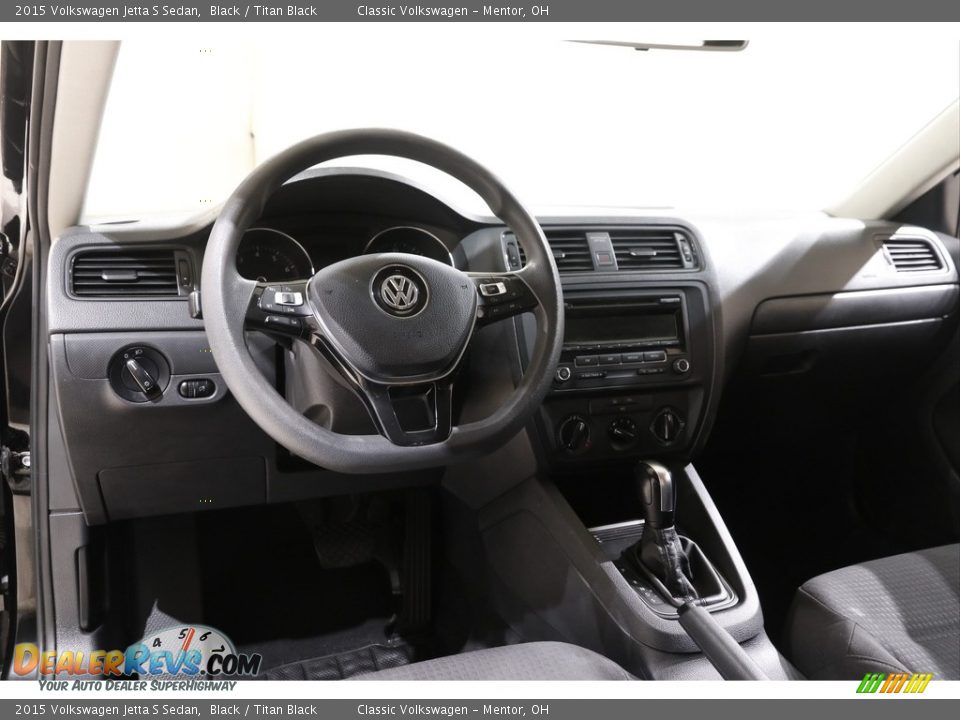 Dashboard of 2015 Volkswagen Jetta S Sedan Photo #6