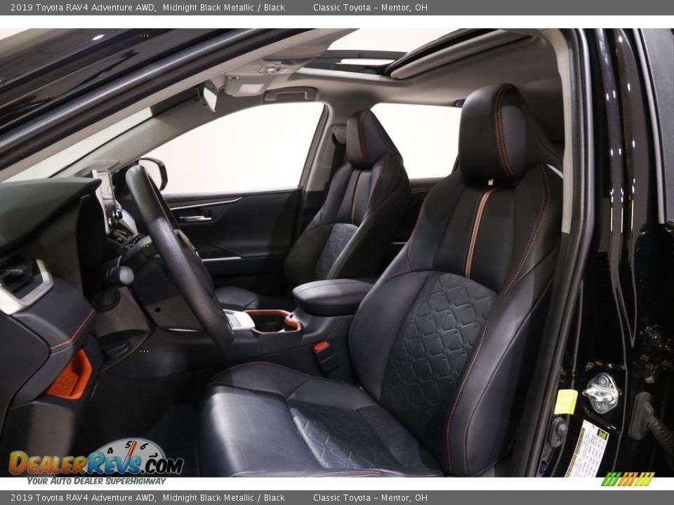 2019 Toyota RAV4 Adventure AWD Midnight Black Metallic / Black Photo #5