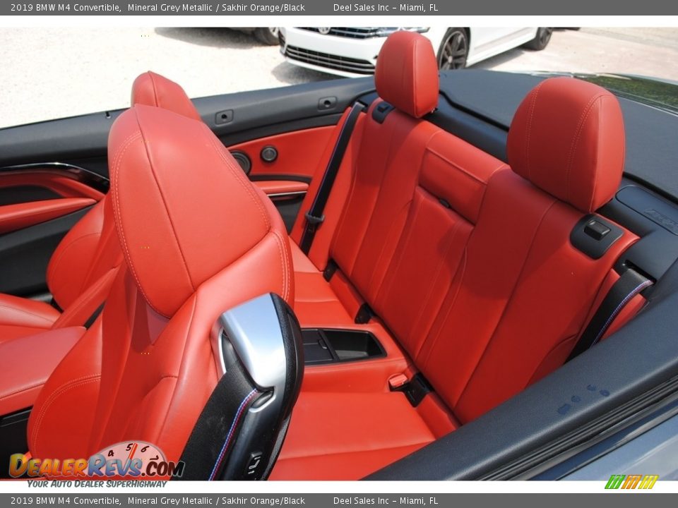 Rear Seat of 2019 BMW M4 Convertible Photo #8