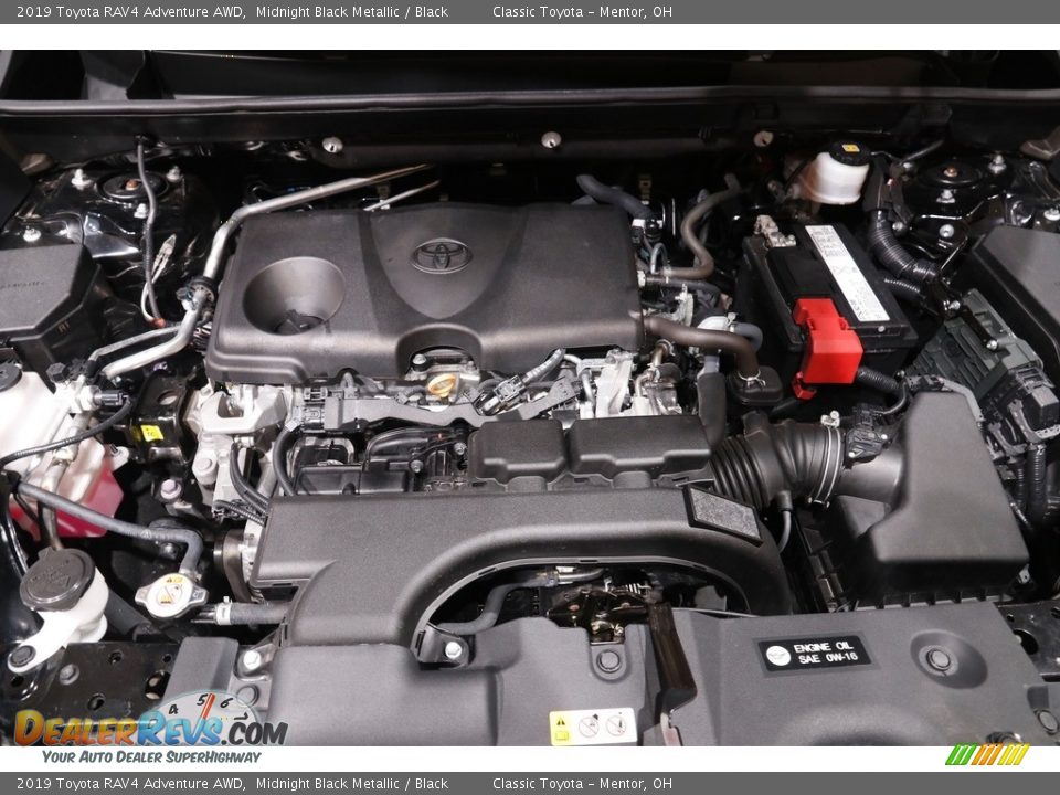 2019 Toyota RAV4 Adventure AWD Midnight Black Metallic / Black Photo #18