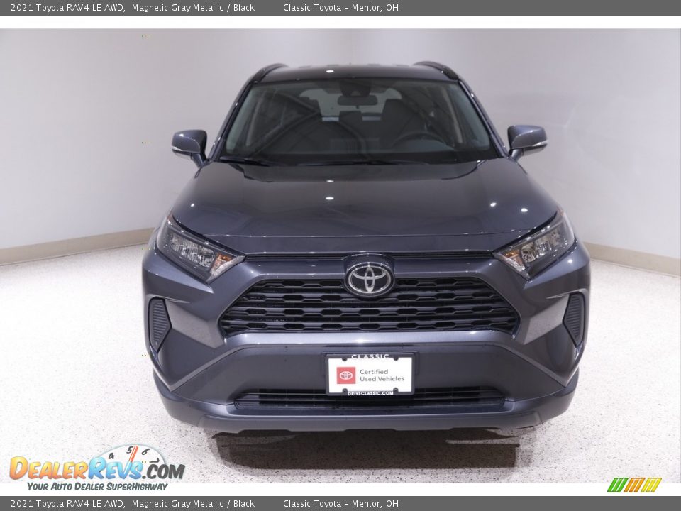 2021 Toyota RAV4 LE AWD Magnetic Gray Metallic / Black Photo #2