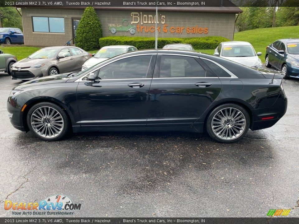 2013 Lincoln MKZ 3.7L V6 AWD Tuxedo Black / Hazelnut Photo #1