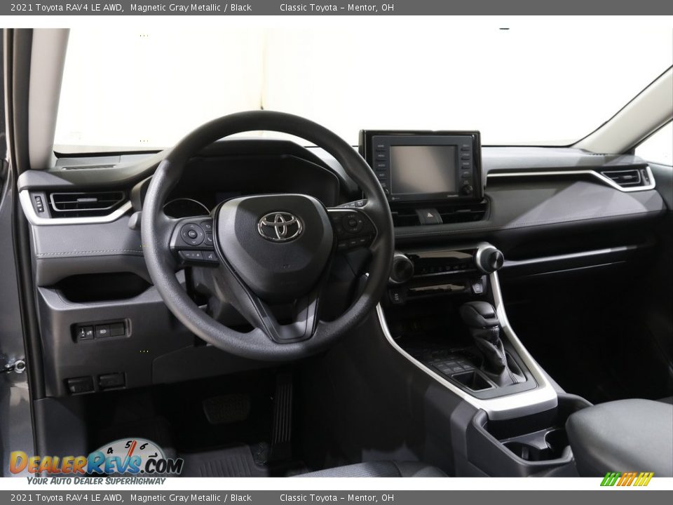 2021 Toyota RAV4 LE AWD Magnetic Gray Metallic / Black Photo #6