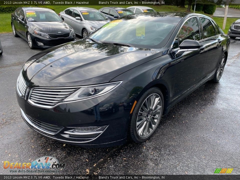 2013 Lincoln MKZ 3.7L V6 AWD Tuxedo Black / Hazelnut Photo #2