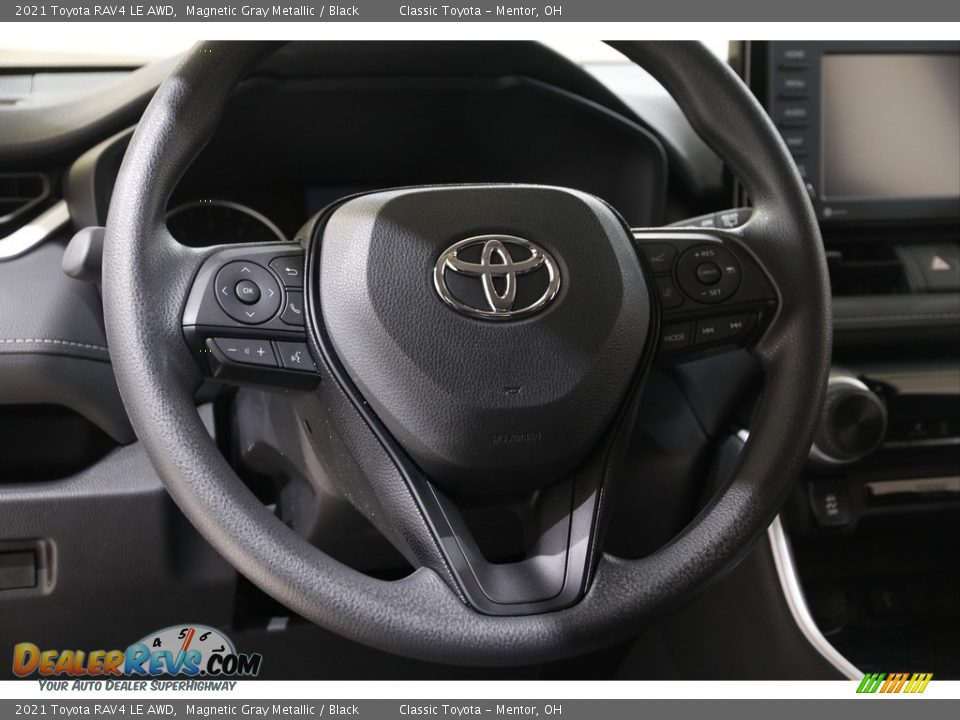 2021 Toyota RAV4 LE AWD Magnetic Gray Metallic / Black Photo #7
