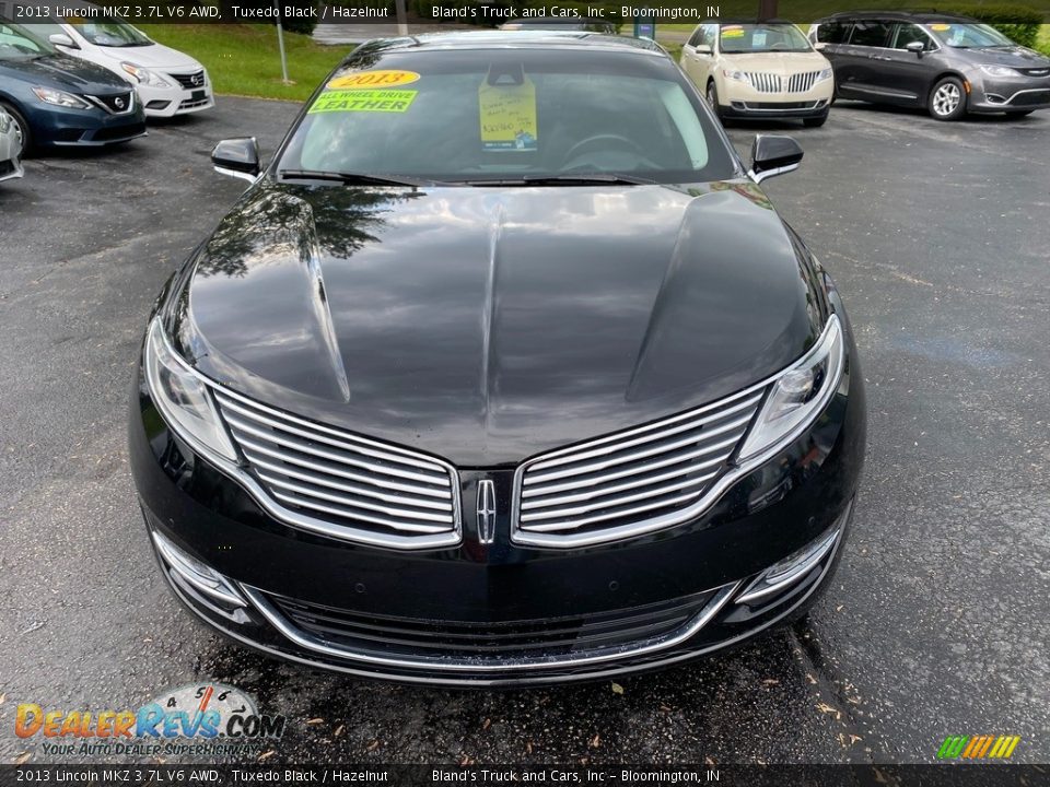 2013 Lincoln MKZ 3.7L V6 AWD Tuxedo Black / Hazelnut Photo #3