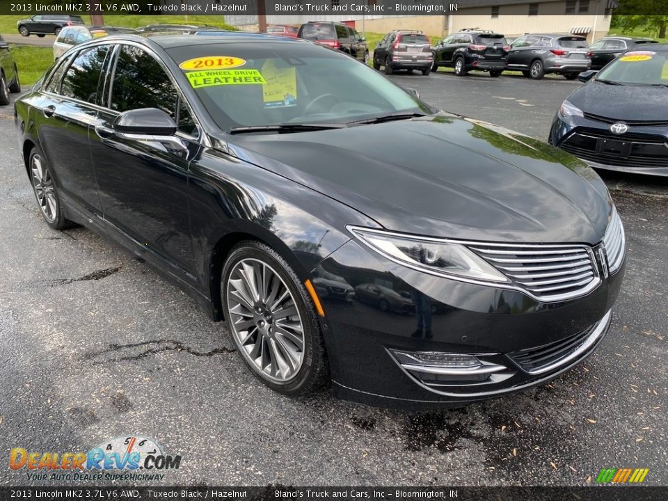 2013 Lincoln MKZ 3.7L V6 AWD Tuxedo Black / Hazelnut Photo #4