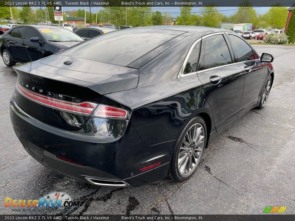 2013 Lincoln MKZ 3.7L V6 AWD Tuxedo Black / Hazelnut Photo #6