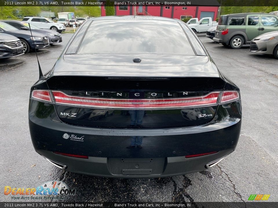 2013 Lincoln MKZ 3.7L V6 AWD Tuxedo Black / Hazelnut Photo #7