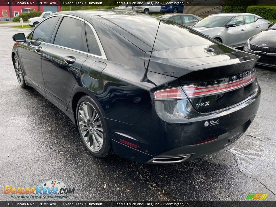 2013 Lincoln MKZ 3.7L V6 AWD Tuxedo Black / Hazelnut Photo #8