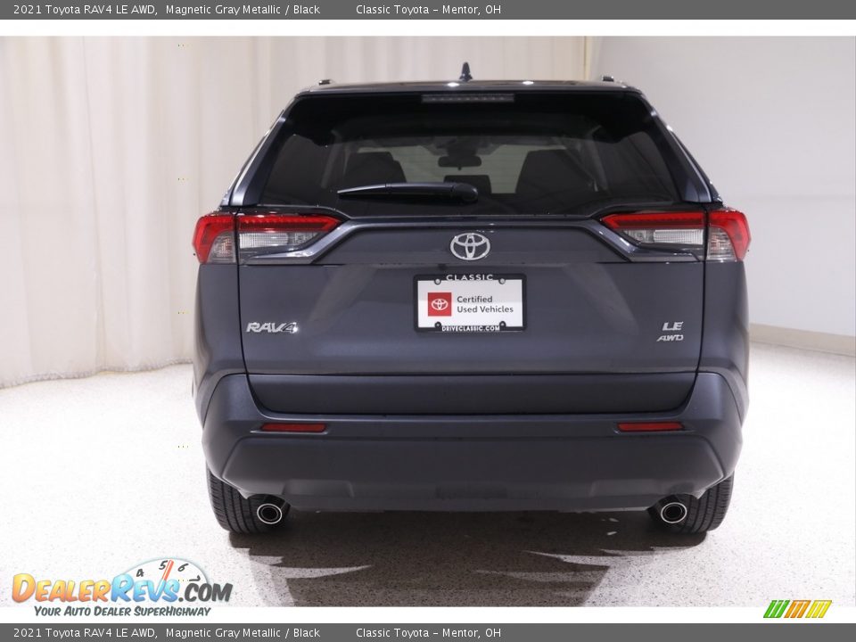 2021 Toyota RAV4 LE AWD Magnetic Gray Metallic / Black Photo #15
