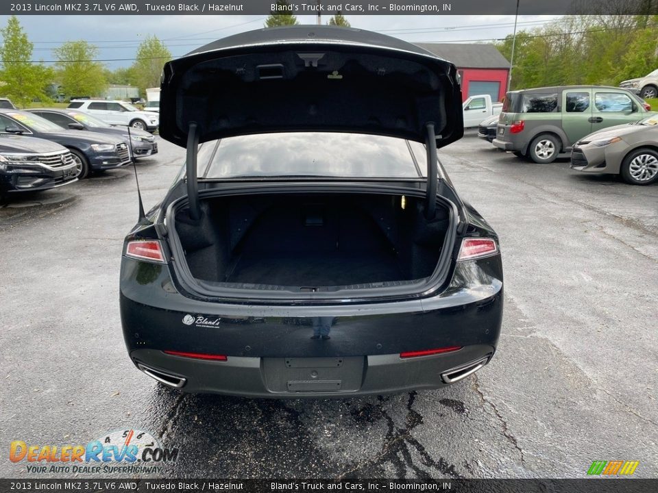 2013 Lincoln MKZ 3.7L V6 AWD Tuxedo Black / Hazelnut Photo #9