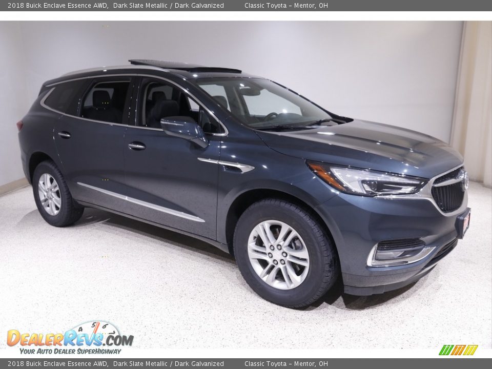 2018 Buick Enclave Essence AWD Dark Slate Metallic / Dark Galvanized Photo #1