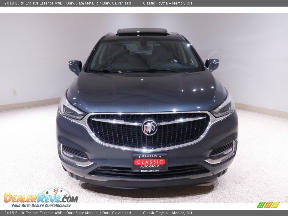 2018 Buick Enclave Essence AWD Dark Slate Metallic / Dark Galvanized Photo #2