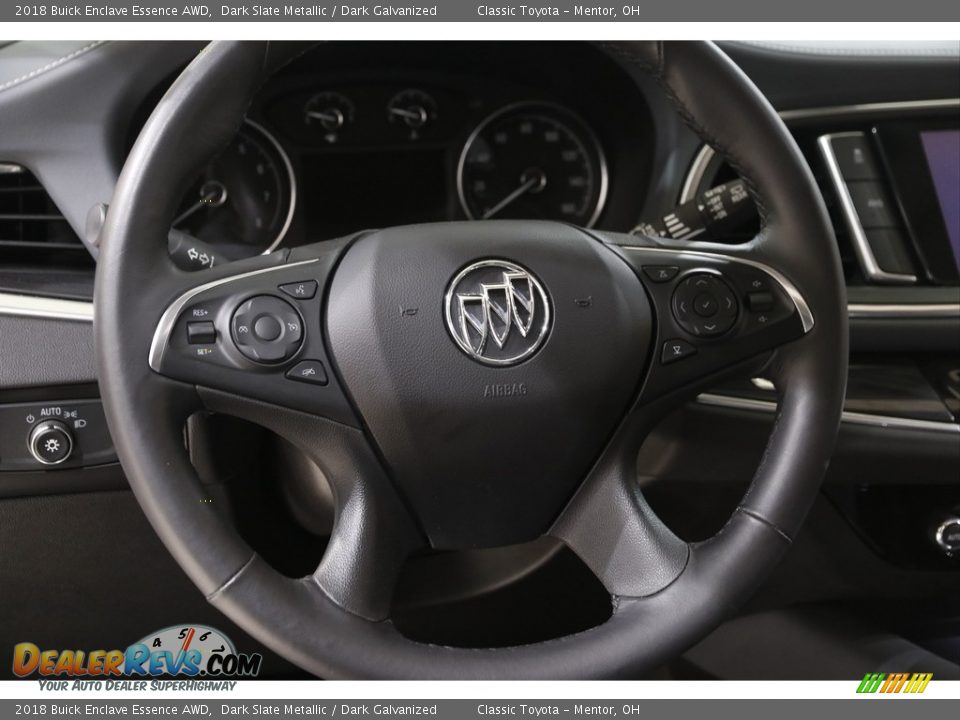 2018 Buick Enclave Essence AWD Dark Slate Metallic / Dark Galvanized Photo #7