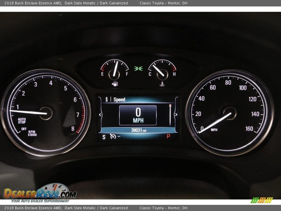 2018 Buick Enclave Essence AWD Dark Slate Metallic / Dark Galvanized Photo #8