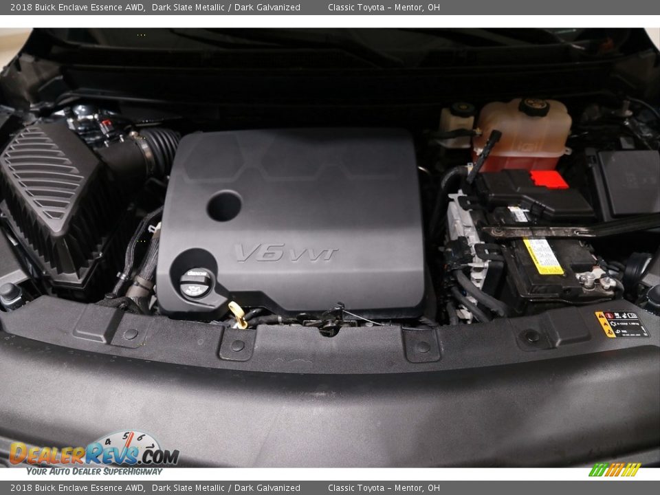 2018 Buick Enclave Essence AWD Dark Slate Metallic / Dark Galvanized Photo #20