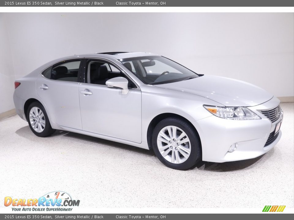 Silver Lining Metallic 2015 Lexus ES 350 Sedan Photo #1