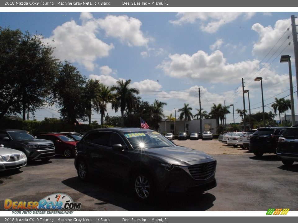 2018 Mazda CX-9 Touring Machine Gray Metallic / Black Photo #1