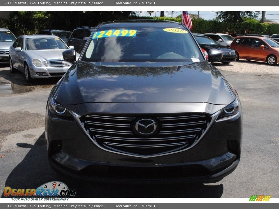 2018 Mazda CX-9 Touring Machine Gray Metallic / Black Photo #3