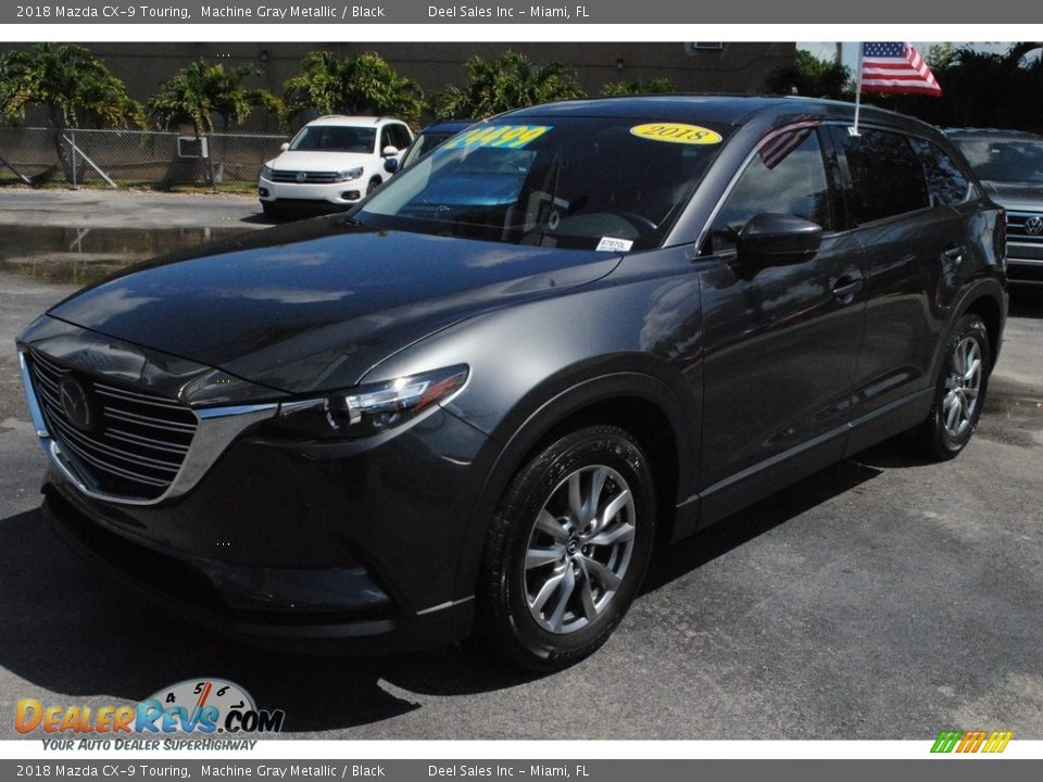 2018 Mazda CX-9 Touring Machine Gray Metallic / Black Photo #4