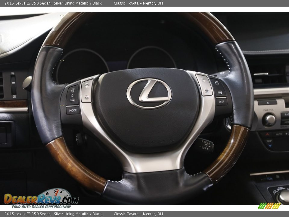 2015 Lexus ES 350 Sedan Silver Lining Metallic / Black Photo #7