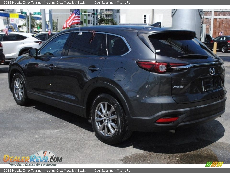 2018 Mazda CX-9 Touring Machine Gray Metallic / Black Photo #6